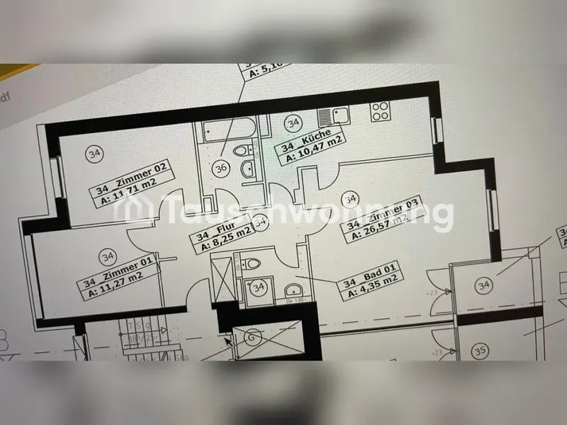Tauschwohnung: Suchen 3,5/4 Zimmer bieten 3 Zimmer nahe Ku’damm — photo 1